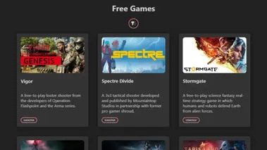 Free Games Website